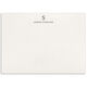 Serif Initial Flat Note Cards - Letterpress Image 4 of 5